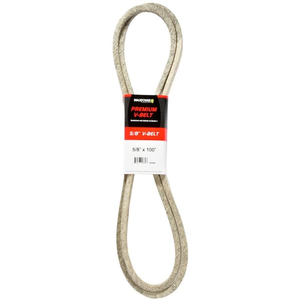 MaxPower 5/8 in. x 100 in. Premium V-Belt 347645 - The Home Depot