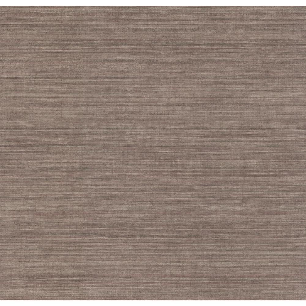 Brown and Red Vinyl-Coated Silk Elegance Wallpaper