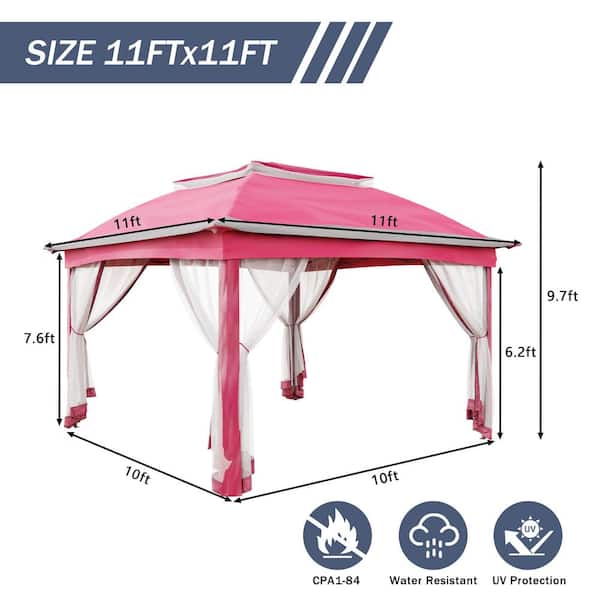 うさぴょん★シェイプアップインナー★マルコ 10x10 Enclosure Zipper Side Walls Kit Panels For EZ Pop Up