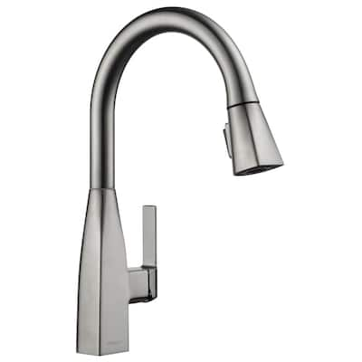 Peerless Xander 1-Handle Wall Mount Tub and Shower Faucet Trim Kit in ...