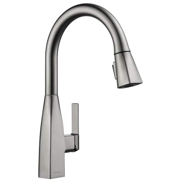 Peerless Xander Single-Handle Pull-Down Sprayer Kitchen Faucet in Stainless