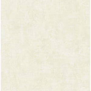 Brilliant Rustic Metallic Gold and Off-White Scroll Paper Strippable Roll (Covers 56.05 sq. ft.)