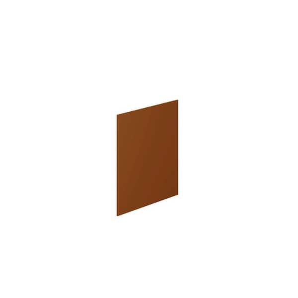 Amherst Shaker 0.25 in. W x 36 in. H x 14.25 in. D in Walnut End Panel in Assembled Wall Cabinet