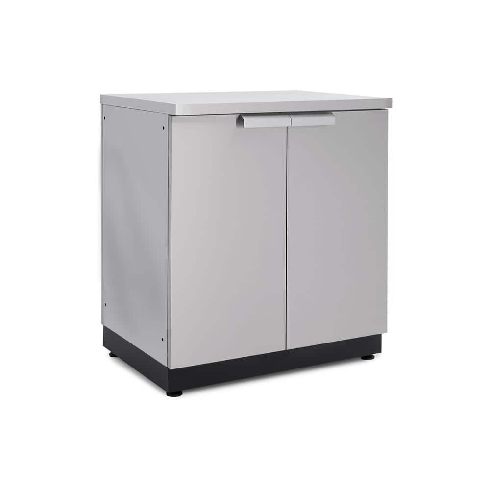 Stainless Steel Shaker Style Outdoor Kitchen Base Cabinet
