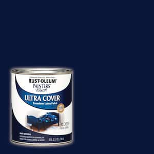 32 oz. Ultra Cover Gloss Navy Blue General Purpose Paint (Case of 2)