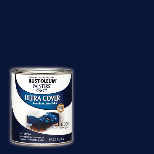 Rust-Oleum Painter's Touch 32 oz. Ultra Cover Gloss Navy Blue General Purpose Paint
