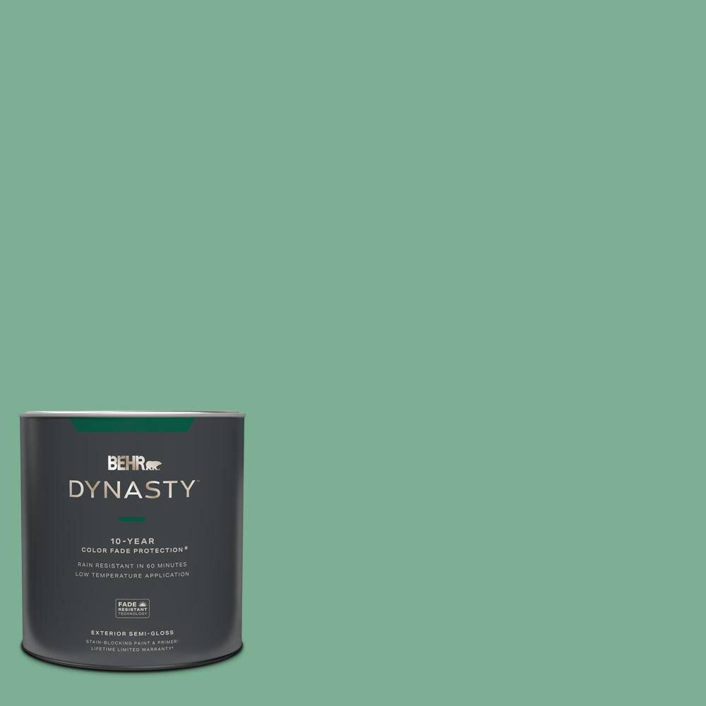 Reviews for BEHR DYNASTY 1 qt. MQ612 Nature Green SemiGloss Enamel