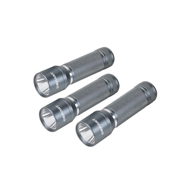 Defiant 3-Pack 300-Lumen Aluminum Flashlights