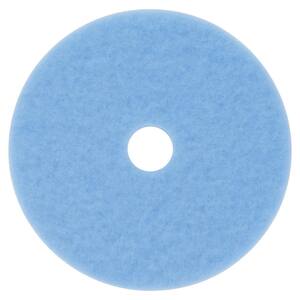 20 in. Dia Sky Blue Hi-Performance Burnish Pad (3050, 5/Carton)