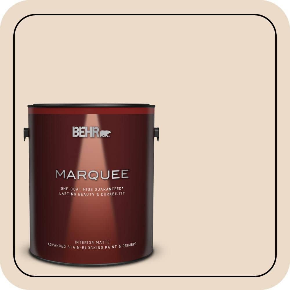 1 gal. #N260-1 Vanilla Mocha Matte Interior Paint & Primer price history on PriceWatchPro