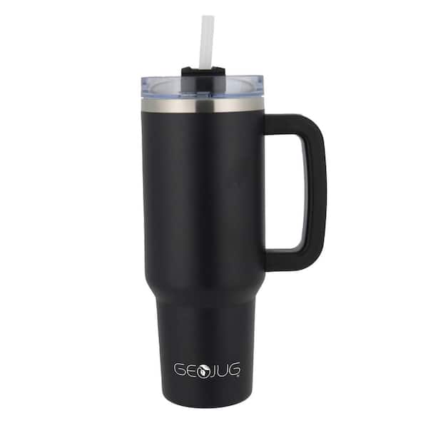 Brentwood Geojug 40 oz. Insulated Black Stainless Steel