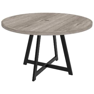 Harmony Hill Round Steel Patio Dining Table