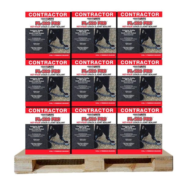 Crack-Rite 50 lbs. PL-500 Hot Pour Direct Fire Joint Sealant (36-Cartons/Pallet )