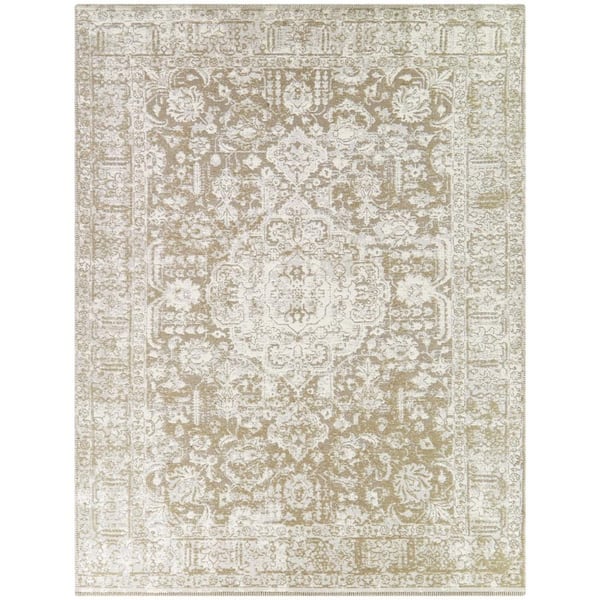BALTA Resvani Tan 8 ft. x 10 ft. Medallion Area Rug