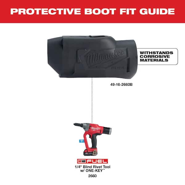 M18 FUEL 1/4 in. Blind Rivet Tool Protective Boot