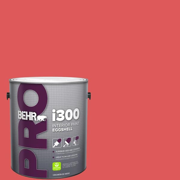 BEHR PRO 1 gal. #150B-6 Firecracker Eggshell Interior Paint