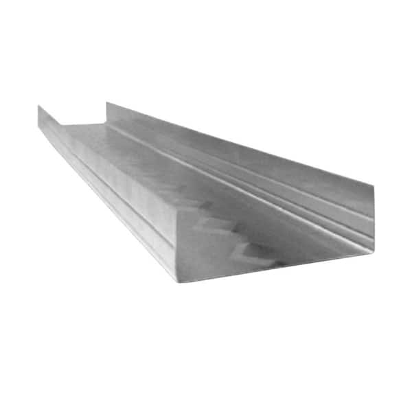 ClarkDietrich ProTRAK 20 3-1/2 in. x 10 ft. 20-Gauge EQ Galvanized Steel Track