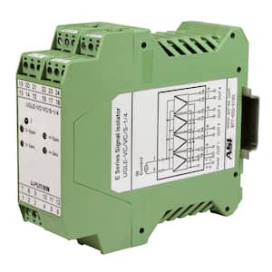 4mA to 20mA Signal Splitter, 1 Input, 4 Output, 24-Volt DC, Loop or Non-Loop Powered, DIN Rail Mount