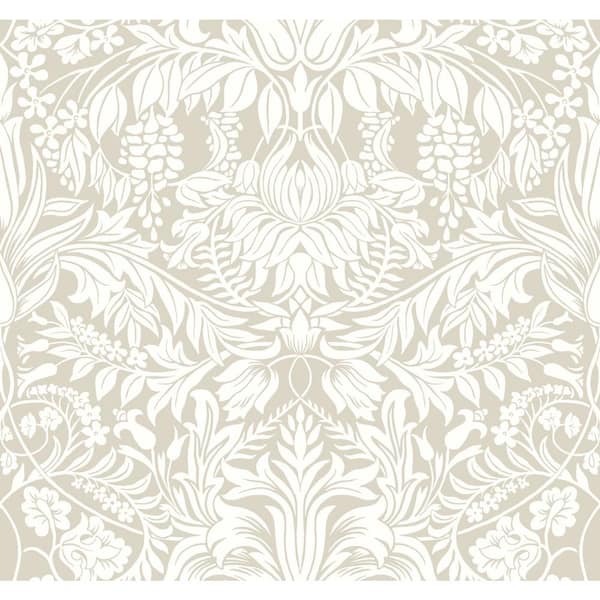 York Wallcoverings Lockwood Damask Unpasted Wallpaper (Covers 60.75 sq. ft.)