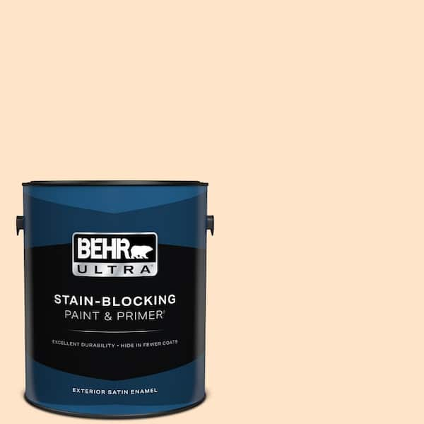 BEHR ULTRA 1 gal. #280A-2 Applecrunch Satin Enamel Exterior Paint & Primer