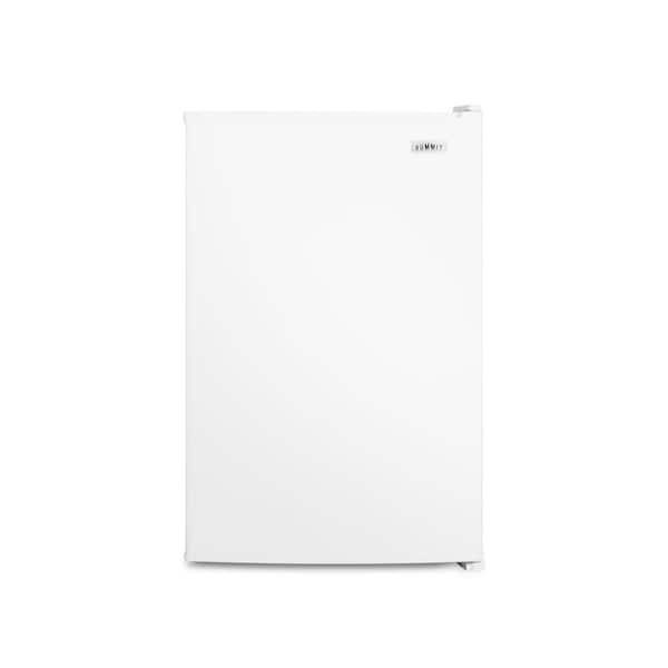 Summit Appliance 5 cu. ft. Upright Manual Defrost Freezer in White FS605 -  The Home Depot