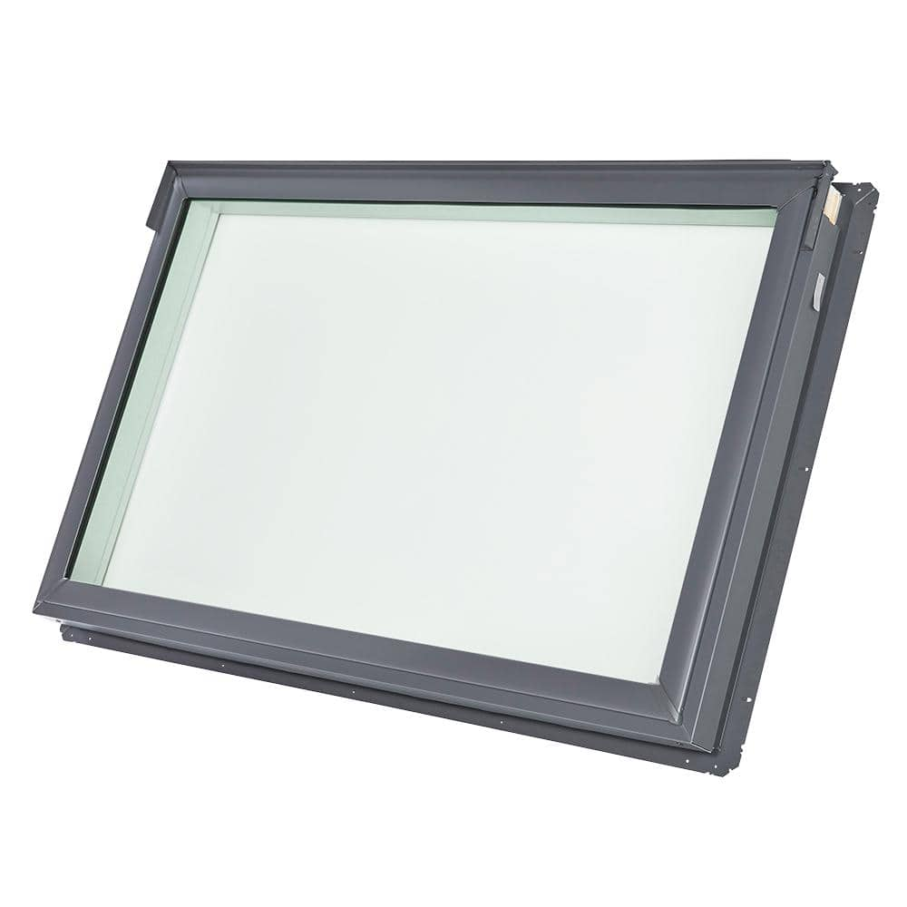 44-1/4 in. x 26-7/8 in. Fixed Deck-Mount Skylight with Laminated Low-E3 Glass -  VELUX, FS S01 2004