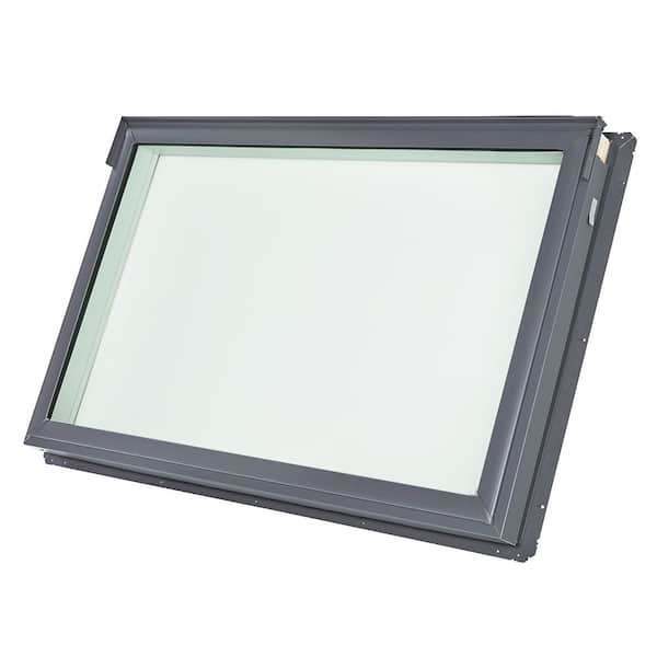 VELUX 44-1/4 in. x 26-7/8 in. Fixed Deck-Mount Skylight with Laminated Low-E3 Glass