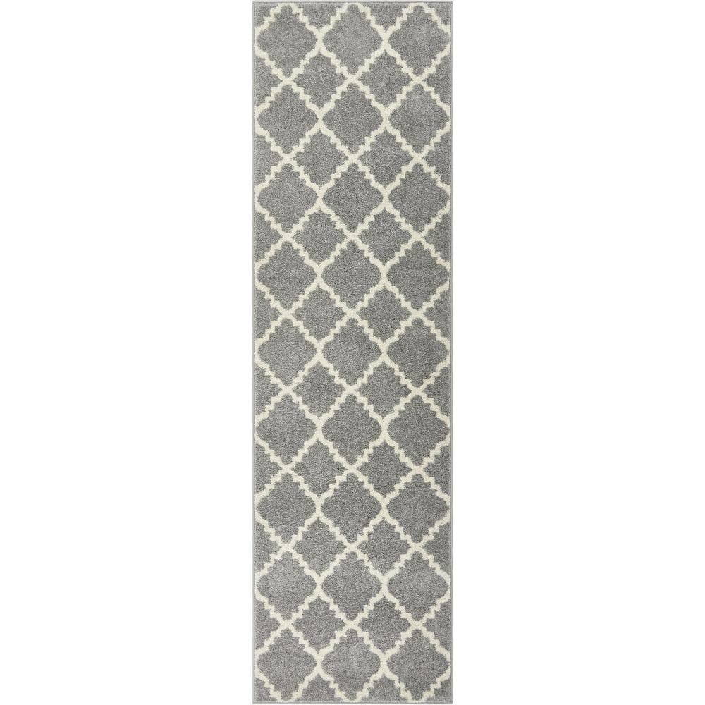 The Original Ribbed Foam Litter Mat – Grey Trellis