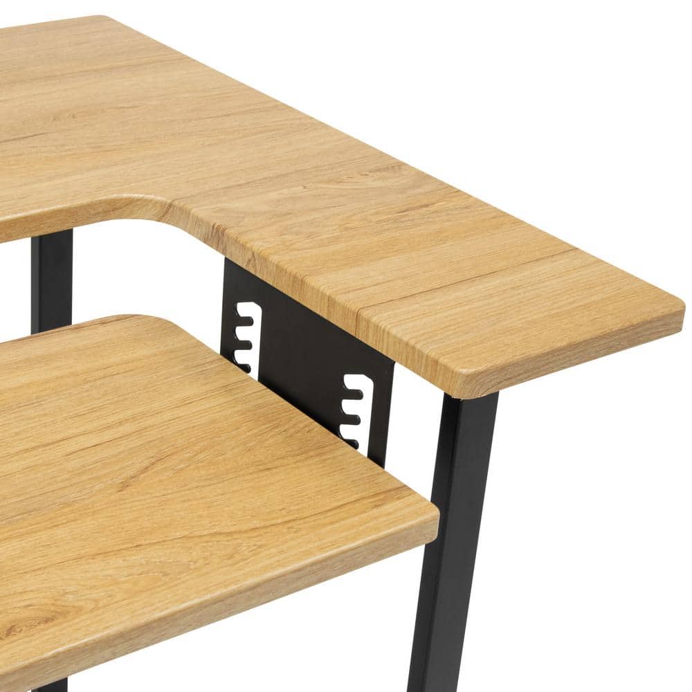 Pivot Sewing Table with Swingout Storage Panel and Adjustable Platform