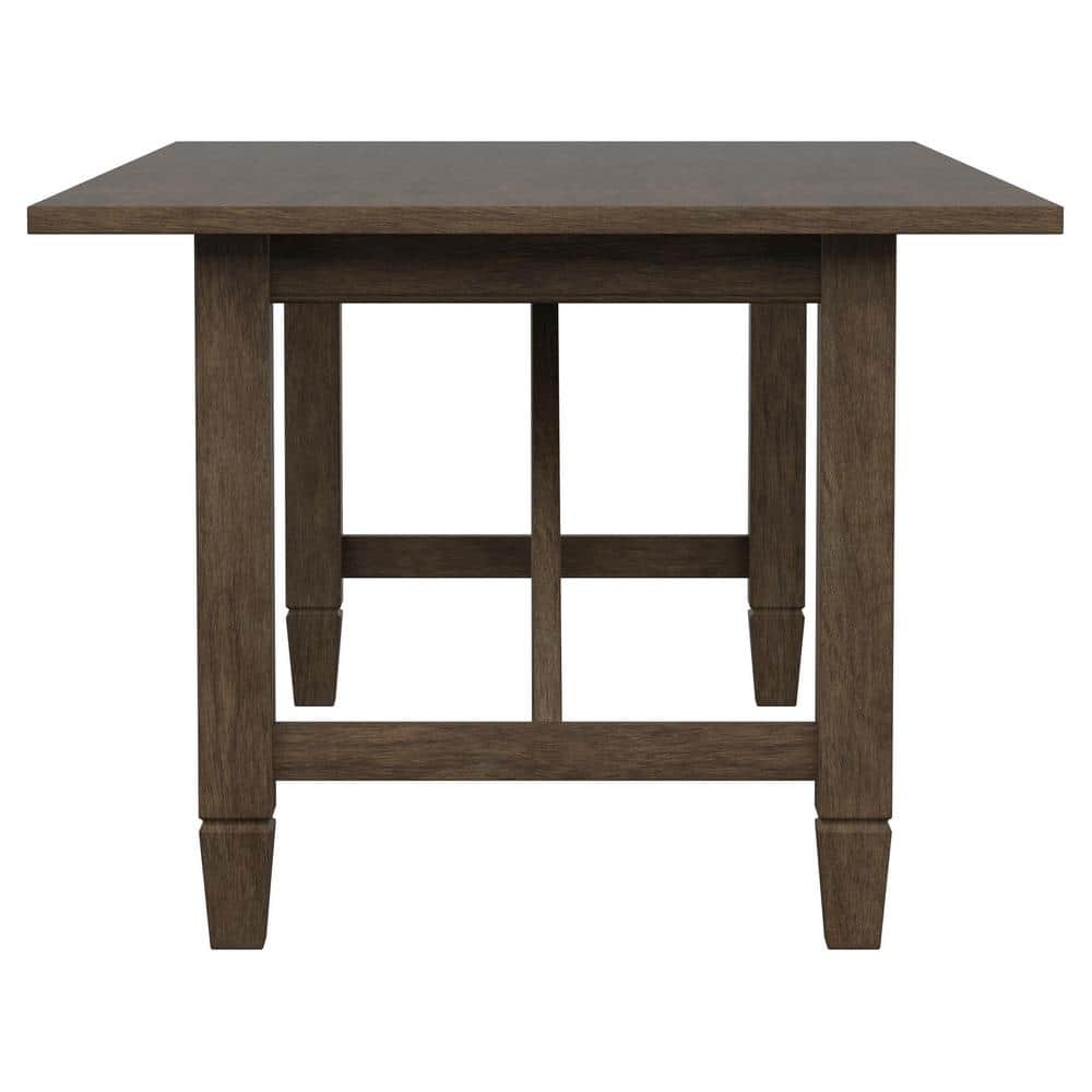 Matisse Rectangular Extendable Brown Mahogany Dining Table