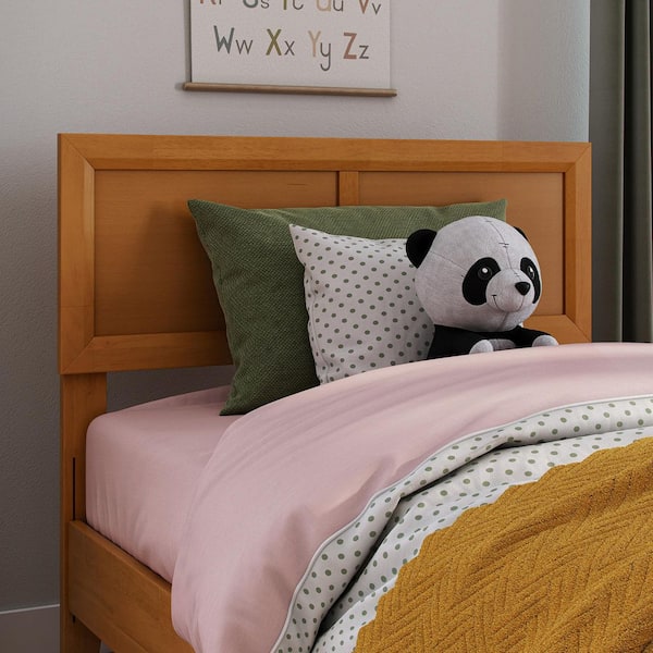 AFI Sophia Light Toffee Natural Bronze Solid Wood Twin Headboard