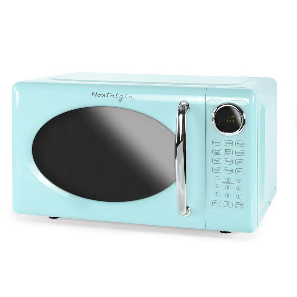 Nostalgia Retro Microwave-0.7 cu. ft. and 700-Watt Countertop