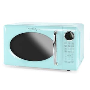 Nostalgia 0.7 cu. ft. Countertop Microwave Oven, white