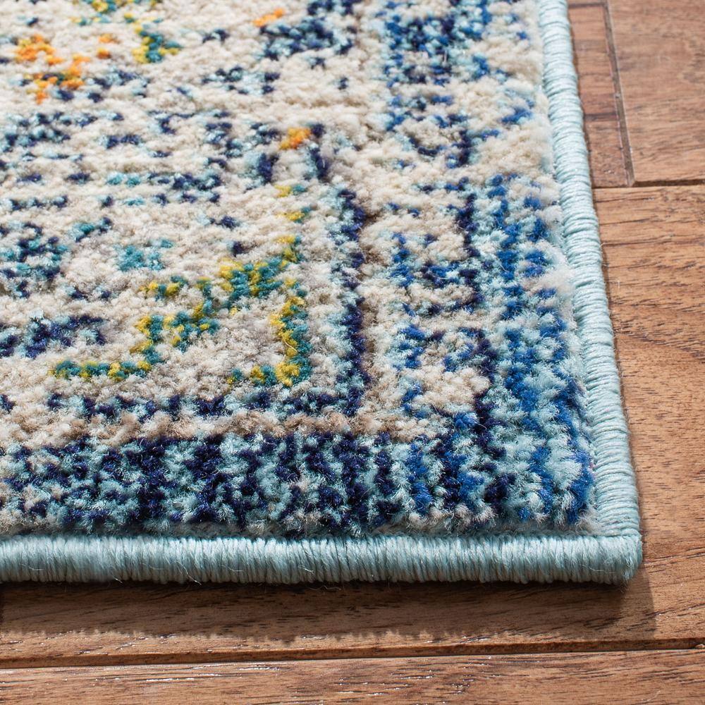 Metro-Mod Gray 9' x 12' Hand-Knotted Synthetic Area Rug