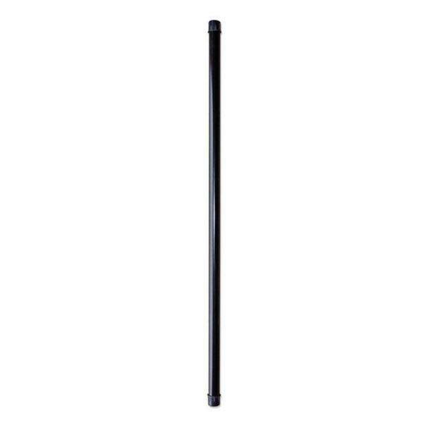 Nuvo Iron RDPS32 3/4 Round Baluster-32 L w/Plastic End Caps-10 pack Baluster Black 