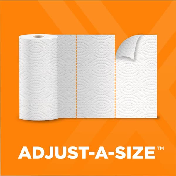 HDX HDX Select-A-Size White Paper Towel Roll, 152 sheets, 6 rolls per pack  22006 - The Home Depot