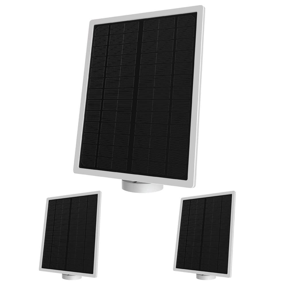 Feit Electric 3-Watt 5-Volt Solar-Panel Charger for Feit Smart Camera (3-Pack)