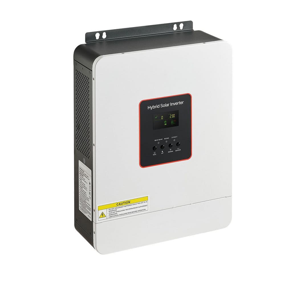 24V 3000-Watt Hybrid Solar Inverter, Pure Sine Wave with Charger, 230V AC, 80A MPPT, Lead/Li Battery, Home/RV/Off-Grid price history on PriceWatchPro