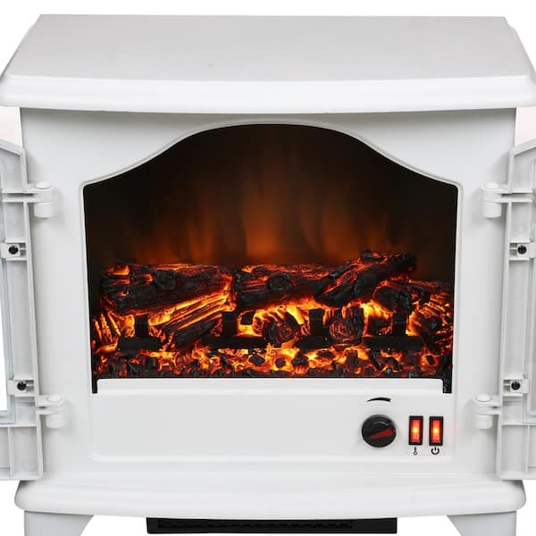 Hampton Bay Legion 1,000 sq. ft. Panoramic Electric Stove in White  EST-420-50-Y - The Home Depot