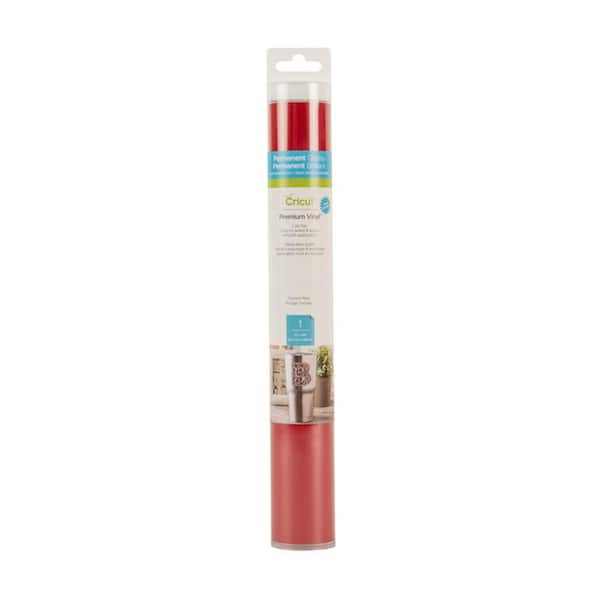 Cricut Premium 12 in. x 48 in. Permanent Vinyl, Tomato Red