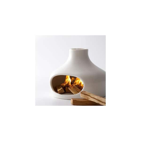 Afoxsos Ceramic Incense Holder with Chimney for Aromatherapy and