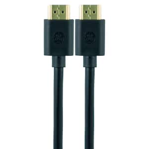 4 ft. 4K HDMI 2.0 Cable with Gold Plated Connectors in Black