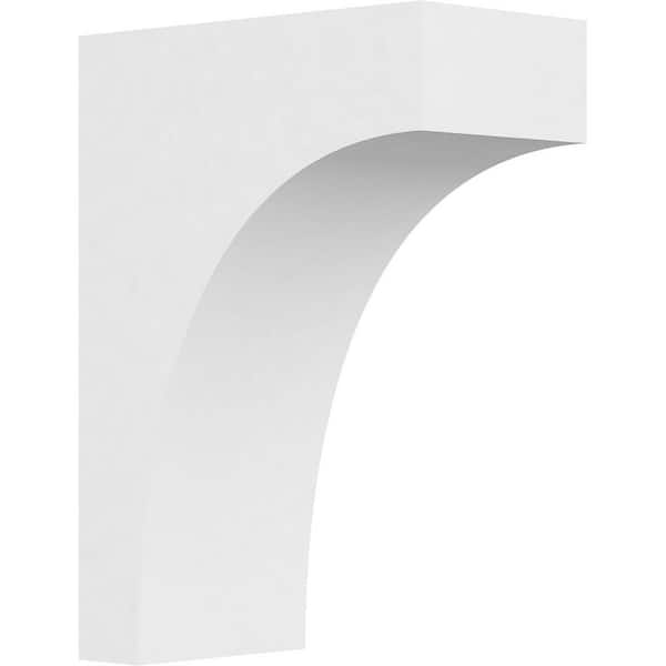 Ekena Millwork 5 in. x 14 in. x 10 in. Standard Stockport Architectural Grade PVC Corbel