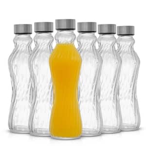 French Home Recycled Clear Glass, 1-quart Coastal Water Bottle and Set of  4, 10-ounce Glasses GRP310 - The Home Depot