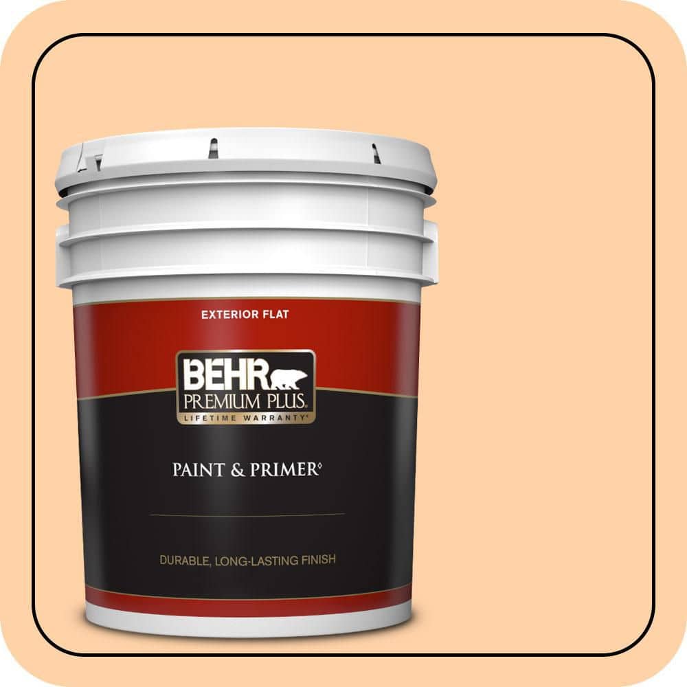 5 gal. #P230-3 Vitamin C Flat Exterior Paint & Primer price history on PriceWatchPro