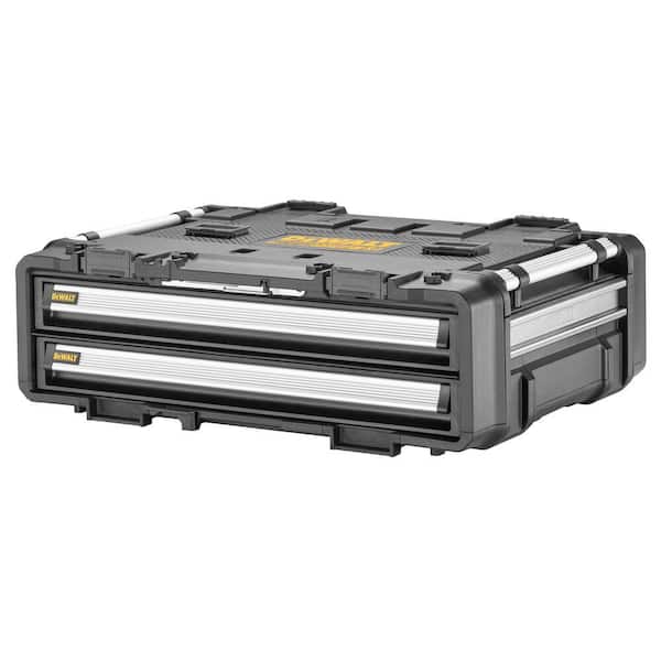 DEWALT - TOUGHSYSTEM 2.0 DxL 30 in. 2-Drawer Box, 30 in. Deep Drawer Box, 30 in. Dolly and 30 in. Worktop