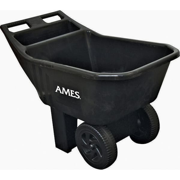 Ames 3 cu. ft. Easy Roller Jr. Poly Yard Cart-DISCONTINUED