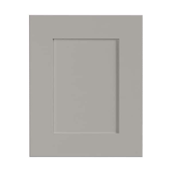Hampton Bay Avondale 7.5 in. x 7.5 in. Cabinet Door Sample in Dove Gray