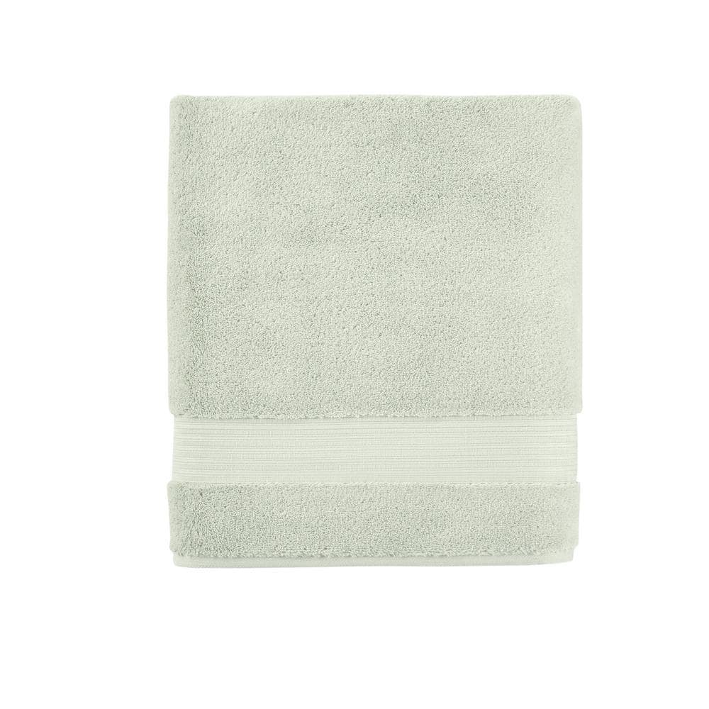 Home Decorators Collection Egyptian Cotton Watercress Green Wash Cloth