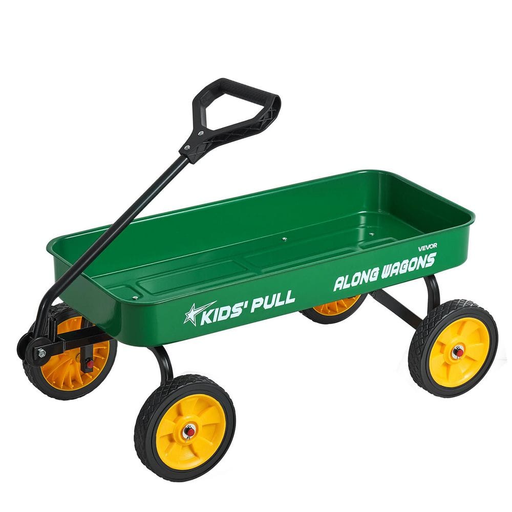 Pull-Along Wagon for Kids, 39 in. Toddler Wagons, Supports up to 176 lbs. with Handle, Utility Wagon Cart Present, Green price history on PriceWatchPro